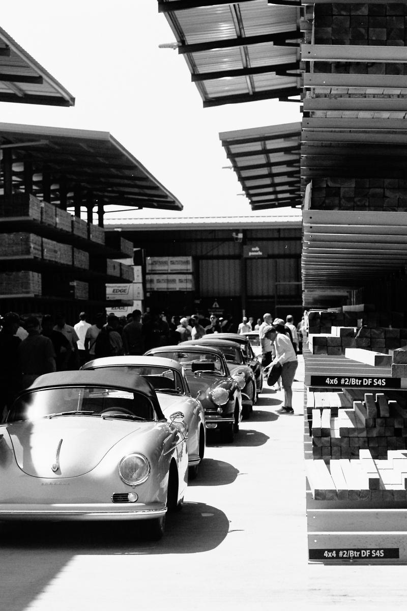 Illustration for article titled Here Are Some Glorious Black And White Photos From Luftgekühlt, The Air-Cooled Porsche Heaven